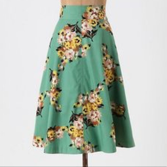 Anthropologie Dresses & Skirts - Anthropologie Tracy Reese Plenty Floral Skirt